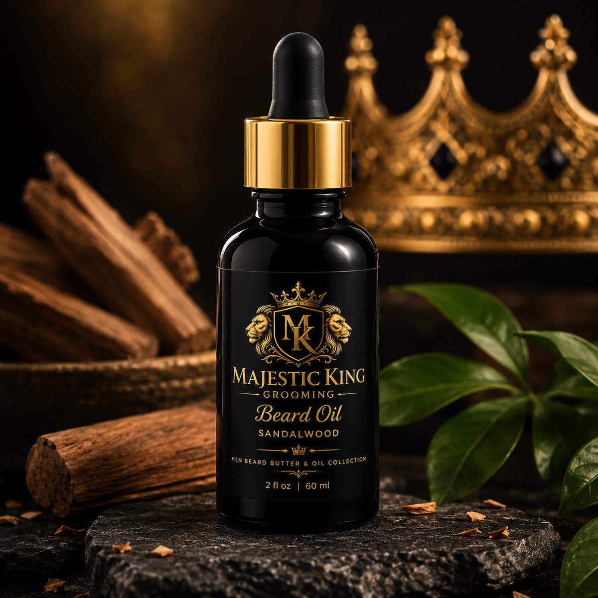 Majestic King Grooming Beard Oil - 2oz